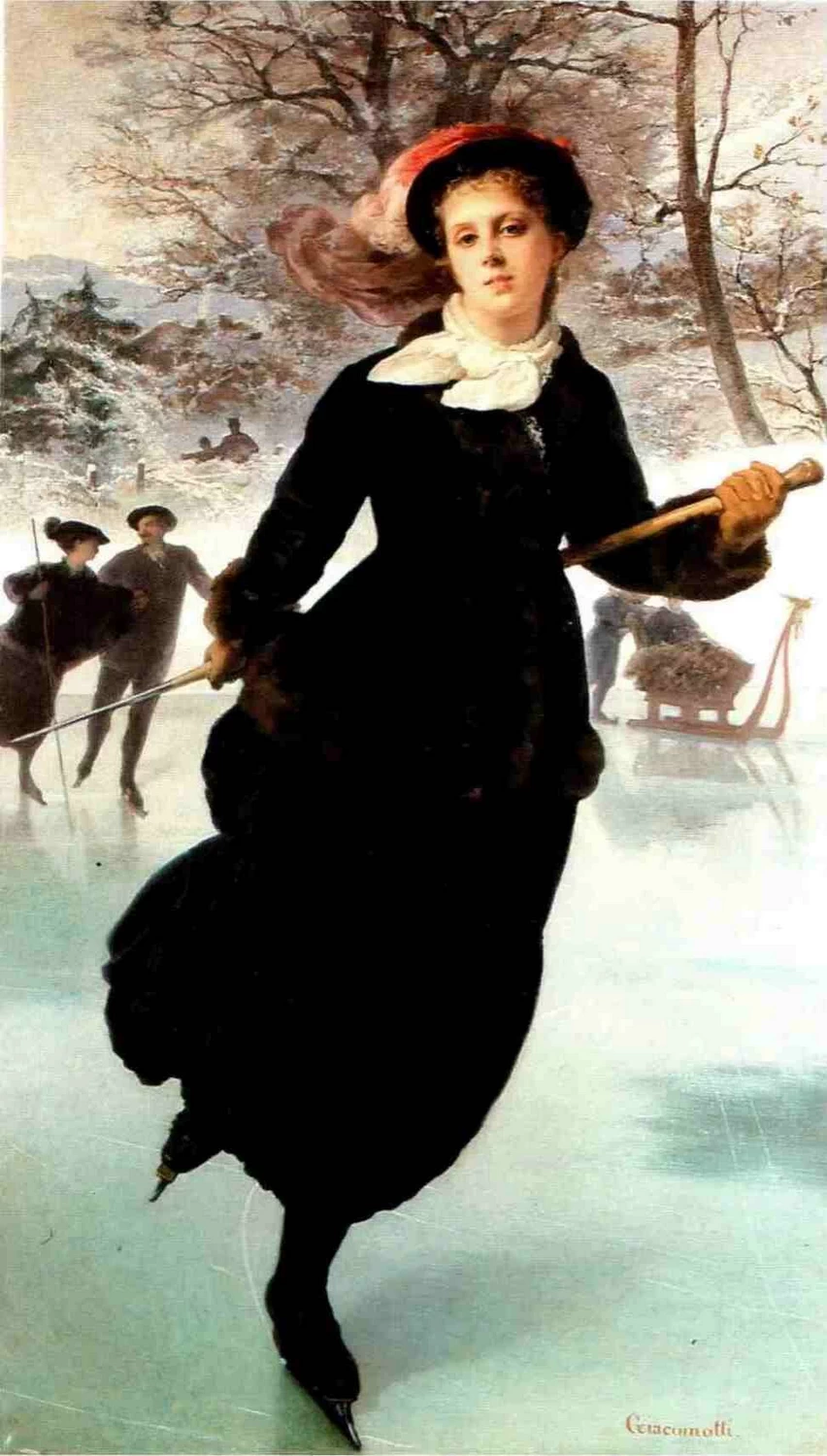 La pattinatrice - Musée des Beaux, Arts de Besançon